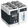 ANSMANN Akku 9V 300mAh E-Block NiMH 1,2V – 1000x Produktbild-Vorschau 1