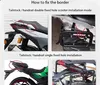 Uniwersalny bagażnik boczny na motocykl Zestaw uchwytów na Podgląd zdjęcia produktu 6