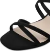 Tamaris Damen Sandalette aus Stoff mit Karree Spitze Produktbild-Vorschau 21