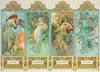 Čtyři roční období, Alfons Mucha 1000 dílků puzzle Formát Náhled obrázku produktu 2