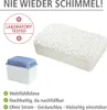 A product image showing a moisture absorber and its refillable granules, with marketing text and feature highlights. Podgląd zdjęcia produktu