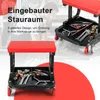 GOPLUS Werkstatt Rollsitz, Werkstatthocker bis 150kg Produktbild-Vorschau 5