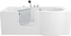 Seniorenwanne mit Tür Whirlpool S12-EH-AIR-L Badewanne Produktbild-Vorschau 1