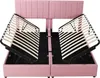 Flieks Polsterbett 180x200cm mit Lattenrost, Stauraumbett Produktbild-Vorschau 10