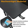 TWOLIIN Gaming Tisch Schreibtisch - 120x60x74cm Gaming Produktbild-Vorschau 3