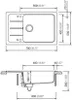 Spüle Schock Formhaus D-100LS-A 780 x 500 mm nero Produktbild-Vorschau 6