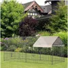 PawHut Freigehege, Kleintiergehege, Meerschweinchen Gehege, Produktbild-Vorschau 11