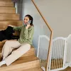 Barrière de sécurité Relaxdays, barrière autoportante, H x Voir les images du produit 3