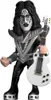 A collectible figure of a musician in costume, holding a guitar. Anteprima dell’immagine prodotto