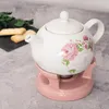 KADAX Teekanne 1L mit Stövchen Set, Kaffeekanne aus Produktbild-Vorschau 2