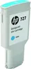 HP Tinte F9J76A 727 Cyan 300 ml Produktbild-Vorschau 1