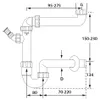 HAAS Kugelverschluss - Raumsparsiphon - Geruchsverschluss Produktbild-Vorschau 2