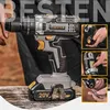Trapano a percussione a batteria 20V 50 Nm, 2 batterie da Anteprima dell’immagine prodotto 3