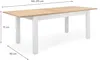 finori Bergen 50 Auszugstisch, Nachbildung Artisan Oak Maß: Produktbild-Vorschau 18