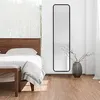 Heilmetz Standspiegel 160x40cm Schwarz Aluminium Rahmen Produktbild-Vorschau 9