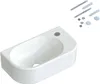 AQUABATOS Hängewaschbecken Keramik 40x21.5x10.5 cm, Produktbild-Vorschau 1