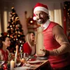 BRUBAKER Weinbeutel für Weihnachten - Einfarbig - 36 cm x Produktbild-Vorschau 3