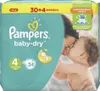 Pampers Windeln baby dry Größe 4 Maxi 8-16 kg Sparpack 34 Produktbild-Vorschau 1