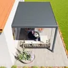 PRIMEYARD Terrassenüberdachung 3x4 m Aluminium Pfosten mit Produktbild-Vorschau 4