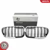 Maska chladiče BMW 5 F10 dual černá/chrom Náhled obrázku produktu 7