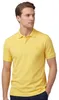 Lacoste Polo normale Passform leuchtend gelb einfarbig Produktbild-Vorschau 1