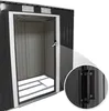 szopa ogrodowa tectake® z dachem jednospadowym 213 x 130 x Podgląd zdjęcia produktu 17