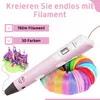 Fleau Kids 3D Stift Starter Pack Rosa XXL - 150m Filament - Produktbild-Vorschau 10