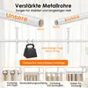 COSTWAY, rozdělovač prostoru, tyč na závěsy, nastavitelná, Náhled obrázku produktu 4