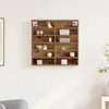 vidaXL Vitrína s policí Rekultivované dřevo 60 x 8,5 x 58 Náhled obrázku produktu 4