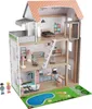 Playtive Holz-Puppenhaus Puppenstube Spielhaus Produktbild-Vorschau 1