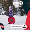 KOTARBAU® Luge PVC 60 cm Luge Enfant Rose Sled Poignées Voir les images du produit 8