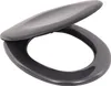 aquaSu® Basic, WC-Sitz in Grau, Duroplast Toilettendeckel Produktbild-Vorschau 9