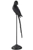 Gilde Figur, Vogel, "Parrot", Aluminium, schwarz, VE 1, H. Podgląd zdjęcia produktu 1