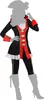Atosa Piratenkostüm Rot XL Kinder Rot XL Produktbild-Vorschau 3