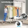 HOKEEPER Profi Doppelter Kleiderständer, bis 272 kg Produktbild-Vorschau 3