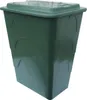 TrendLine Regentonne eckig mit Deckel und Hahn 280 L grün Produktbild-Vorschau 3