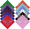 24 Stück Bandana, 12 Farben Halstuch, Kopftuch Rot, Produktbild-Vorschau 1