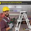 Craftfull Doppel-Klapptritt CF-131A | Aluminium-Trittleiter Produktbild-Vorschau 7