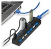 7-Port USB 3.0 Hub mit Einzelschaltern, High-Speed, Produktbild-Vorschau 3