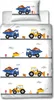 TRAUMHELDEN Bagger & LKW Baby-Bettwäsche 40x60 cm + 100x135 Produktbild-Vorschau 1