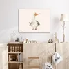 Leinwand Bilder 70x50 cm - Kinder Beige - Gans - Bauernhof, Produktbild-Vorschau 4