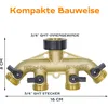 4-Wege-Verteiler, 3/4 Zoll Wasseranschluss Produktbild-Vorschau 3