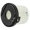 A close-up studio shot of a vacuum cleaner filter. Produktbild-Vorschau