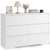 Kommode BEALIFE 100x35x75 cm mit 6 Schubladen | Aus MDF mit Produktbild-Vorschau 1