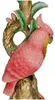 Candeliere - Pappagallo rosa ↑ 27,5 cm Anteprima dell’immagine prodotto 5