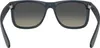 Ray-Ban Klassische quadratische Sonnenbrille Justin, Blau Produktbild-Vorschau 3