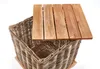 Kobolo Beistelltisch Tisch mit Stauraum 45x45x49,50 cm Produktbild-Vorschau 7