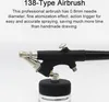 138-Type Airbrush Kit 0,8 mm Single Action Air Brush Set Podgląd zdjęcia produktu 8