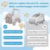 COSTWAY Loopwagen voor baby's, loopondersteuning voor Productafbeelding-voorbeeld 7