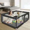 Baby Laufgitter faltbar 120x160cm Laufstall Krabbelgitter Produktbild-Vorschau 1